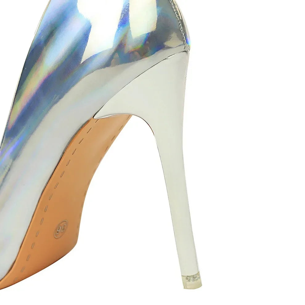 10.5cm High Heels Pumps - Piña Colada