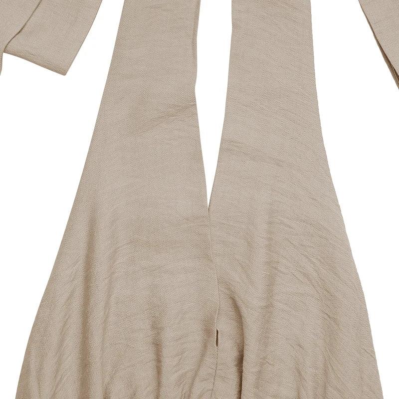 Minimalist Solid Sleeveless Romper - Piña Colada