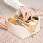 Cosmetic Bag – Waterproof Travel Organizer with Zipper - Piña Colada