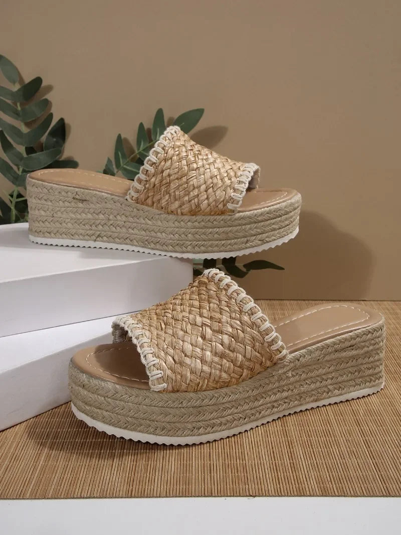 Sandals Comfortable Slide Arch Support - Piña Colada