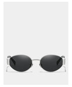 UV400 Sun Glasses Alloy Oval Eyewear - Piña Colada