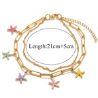 Seashell Bracelet Gold-Plated