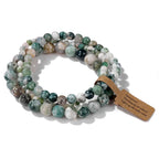 3Pcs Natural Stone Beaded Bracelets Set - Piña Colada