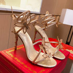 Butterfly Detail Women Sandals - Piña Colada