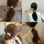 Metal Irregular Double-Layer Hair Bands - Piña Colada
