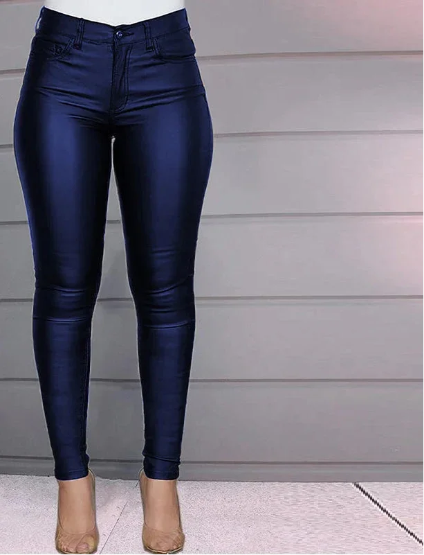 High Waisted Tight Pants - Piña Colada
