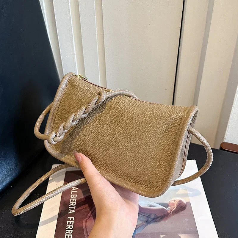 Leather Crossbody Bags - Piña Colada