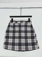 Mini Skirt Plaid - Piña Colada