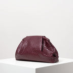 Ruched Kiss Lock Mini Bag