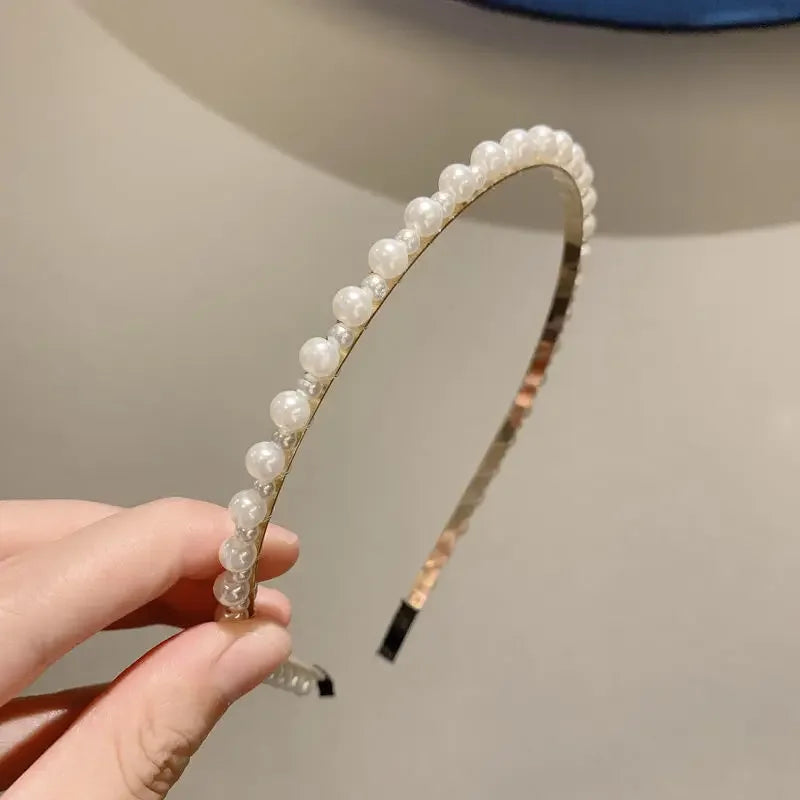 Pearl Hairbands for Women - Piña Colada