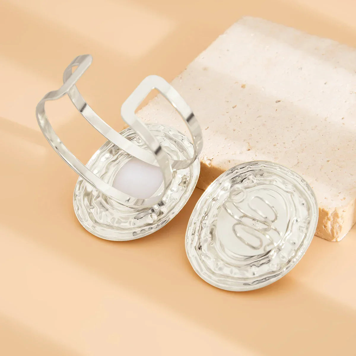 2Pcs/Set Circle Chunky - Piña Colada