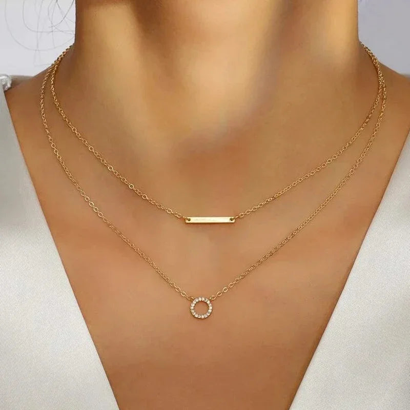 Bohemia Multilayer Necklaces - Piña Colada