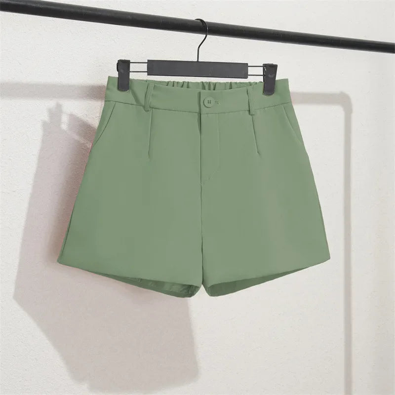 Solid Casual Short Women Basic - Piña Colada