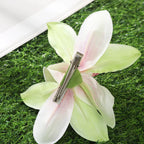 Orchid Flowers Hair Clips - Piña Colada