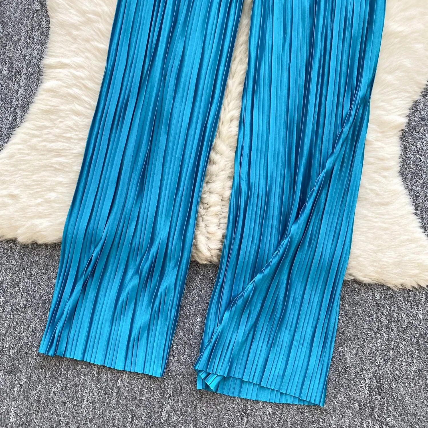 Summer Casual Pants Women High Waist - Piña Colada