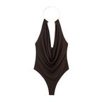 Bodysuit Backless Body