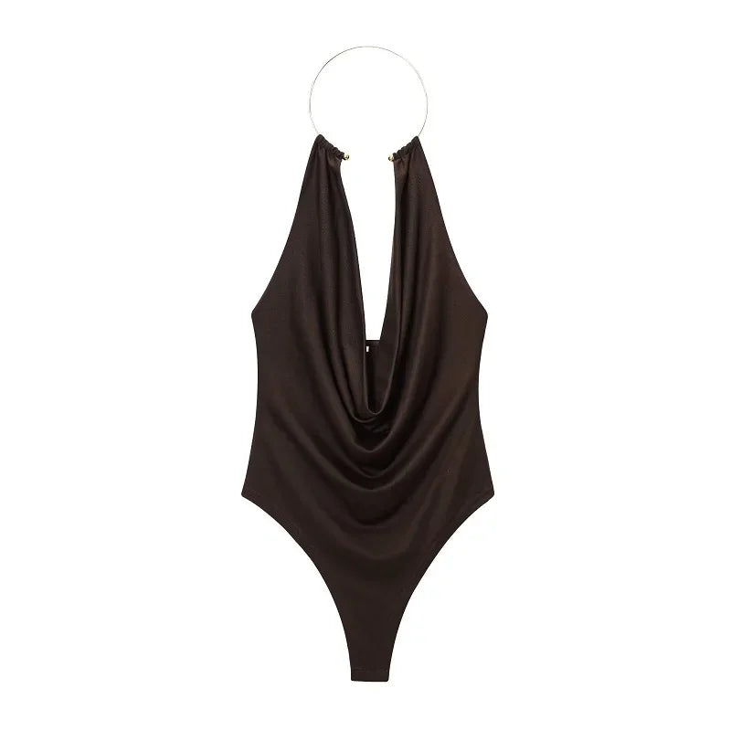 Bodysuit Backless Body