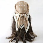Bohemian Silk Scarf - Piña Colada