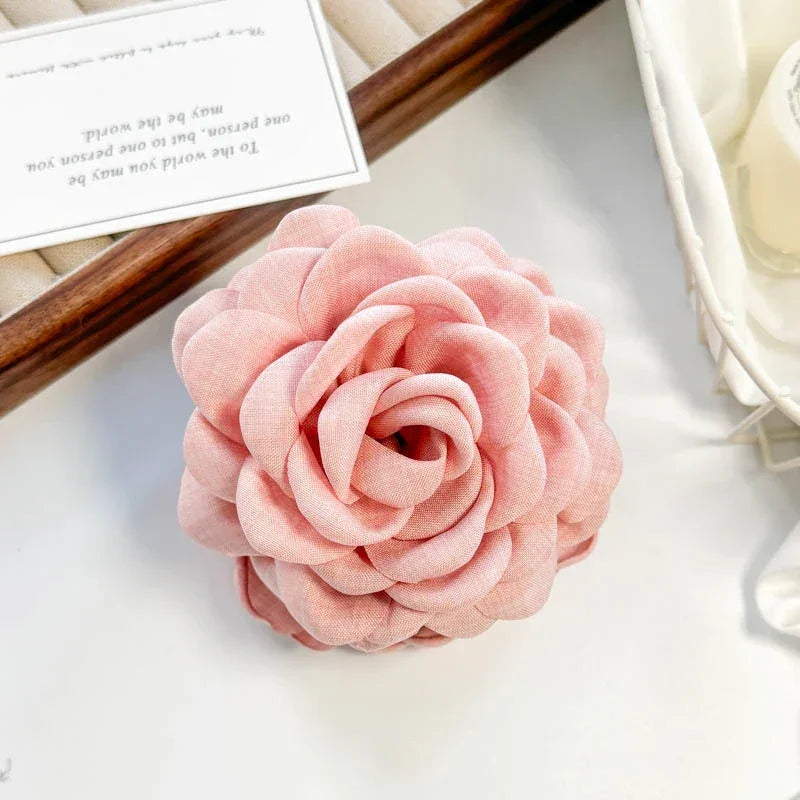 Sweet Flower Hair Claw - Piña Colada