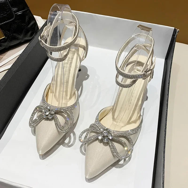 High Heels Elegant Rhinestone - Piña Colada