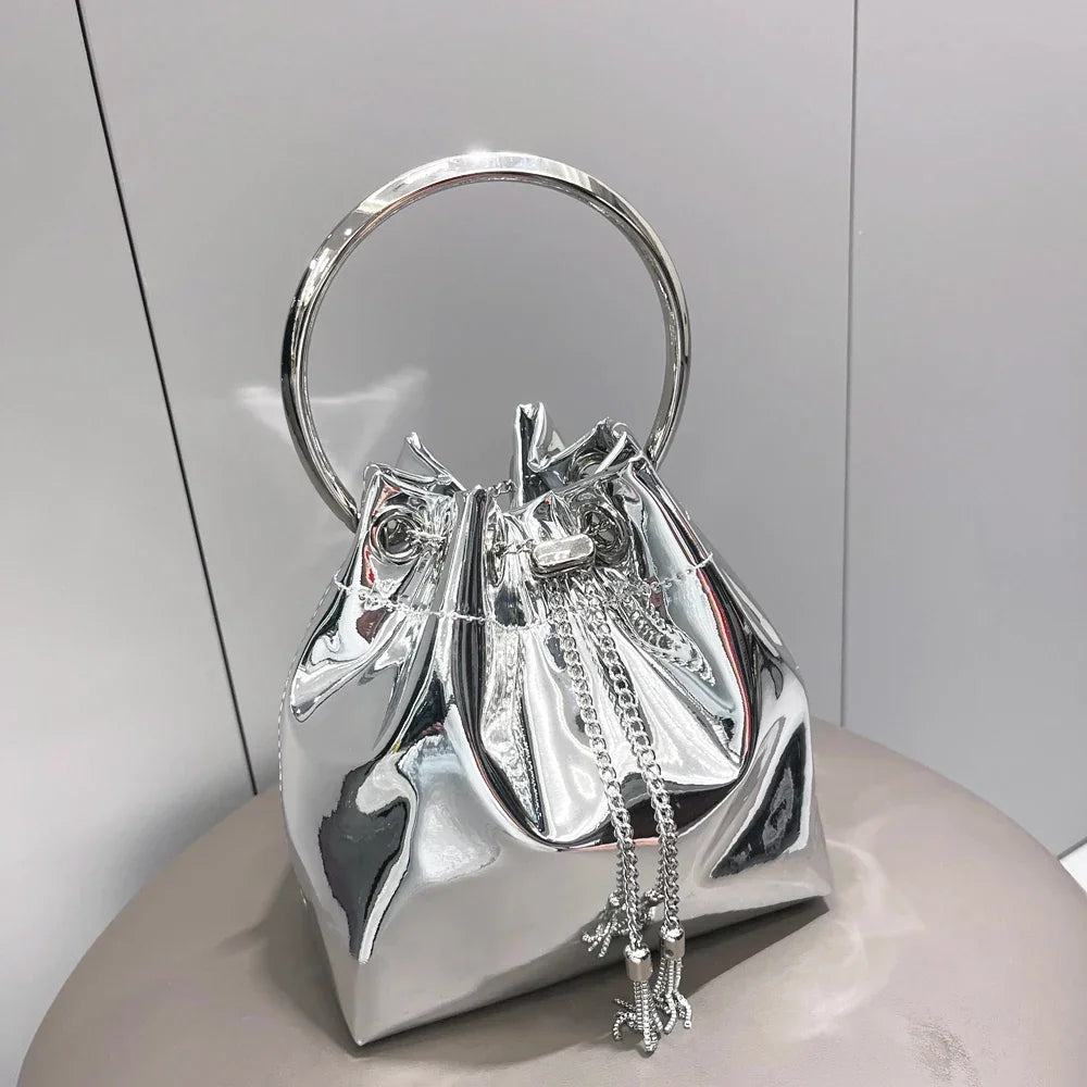 Evening clutch Bag Bucket - Piña Colada