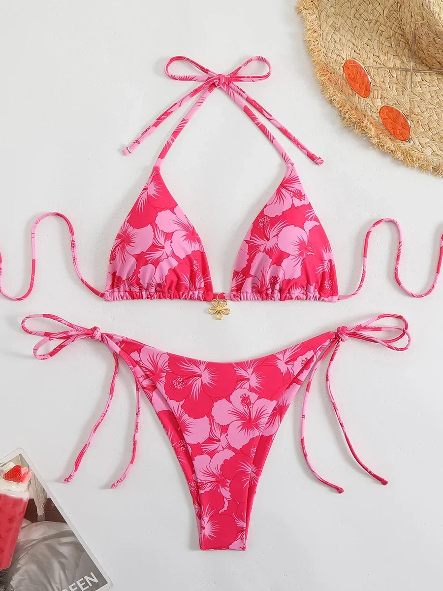 Micro Bikini Two-piece - Piña Colada