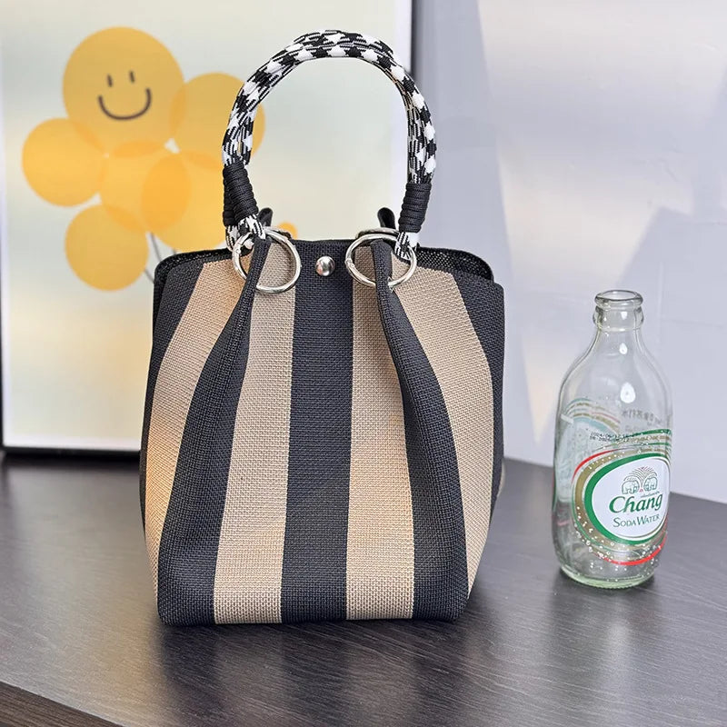 Geometric Casual Tote Bag