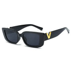 Fashion Rectangle Sunglasses Women - Piña Colada