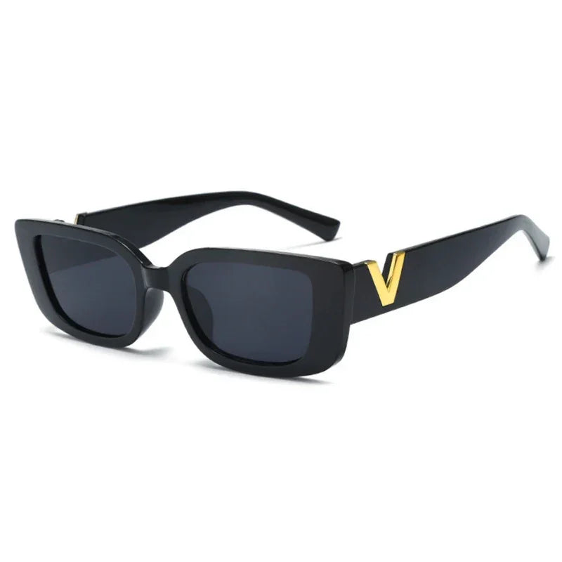 Fashion Rectangle Sunglasses Women - Piña Colada
