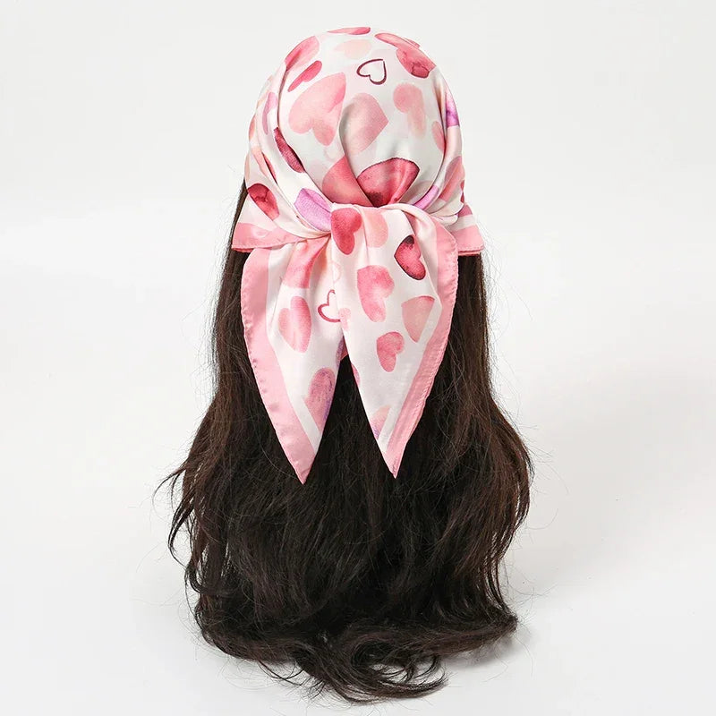 Bohemian Silk Scarf - Piña Colada
