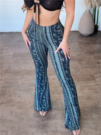 Women Flare Pants Bohemian
