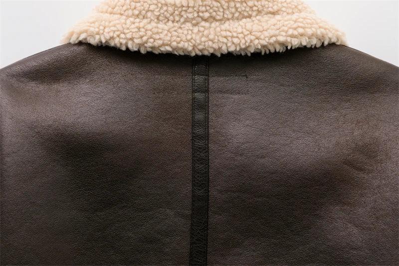 Thick Warm Jacket Coat - Piña Colada