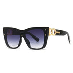 Big Frame Cat Eye Sunglasses - Piña Colada
