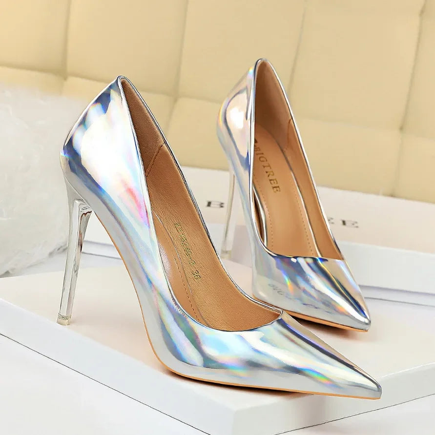10.5cm High Heels Pumps - Piña Colada