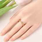 925 Sterling Ring Gold - Piña Colada