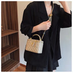 Diamond Grid Single Shoulder - Piña Colada