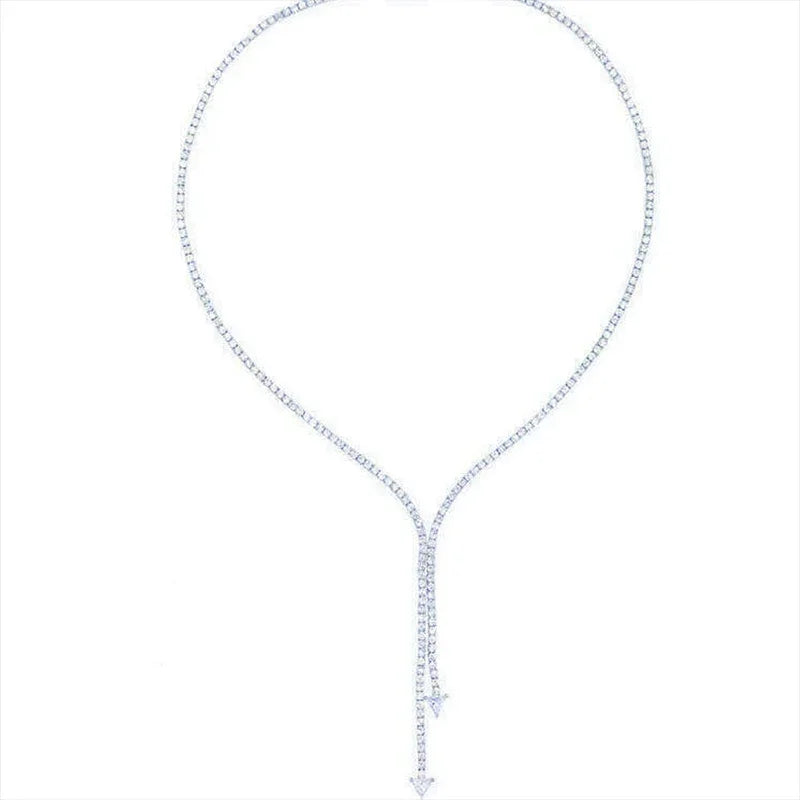 Simple Fine Chain Rhinestone - Piña Colada