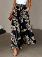 Casual Pants Baggy High-waisted - Piña Colada