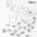 28Pcs Hair Braids - Piña Colada
