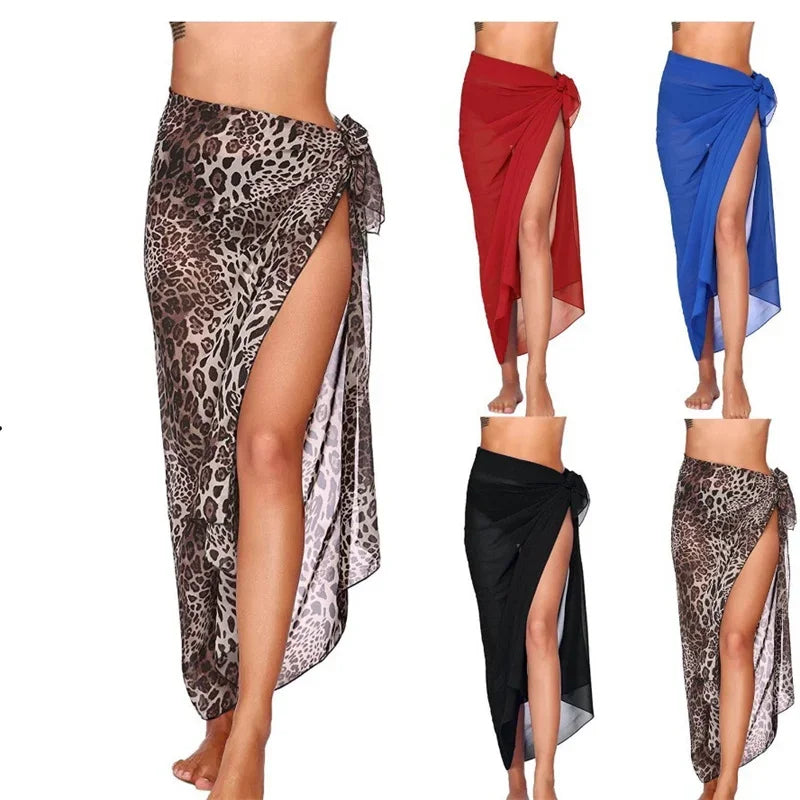 Beach Long Skirt Chiffon - Piña Colada