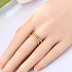 925 Sterling Ring Gold - Piña Colada
