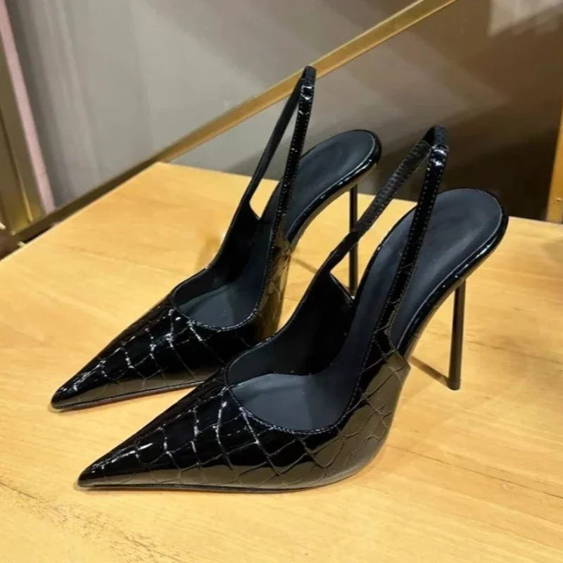 Stiletto New Style High Heels - Piña Colada