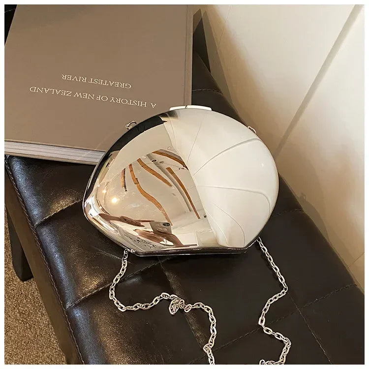 Shell Shape Clutch Bag - Piña Colada