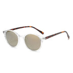 Retro Round Polarized Sunglasses - Piña Colada