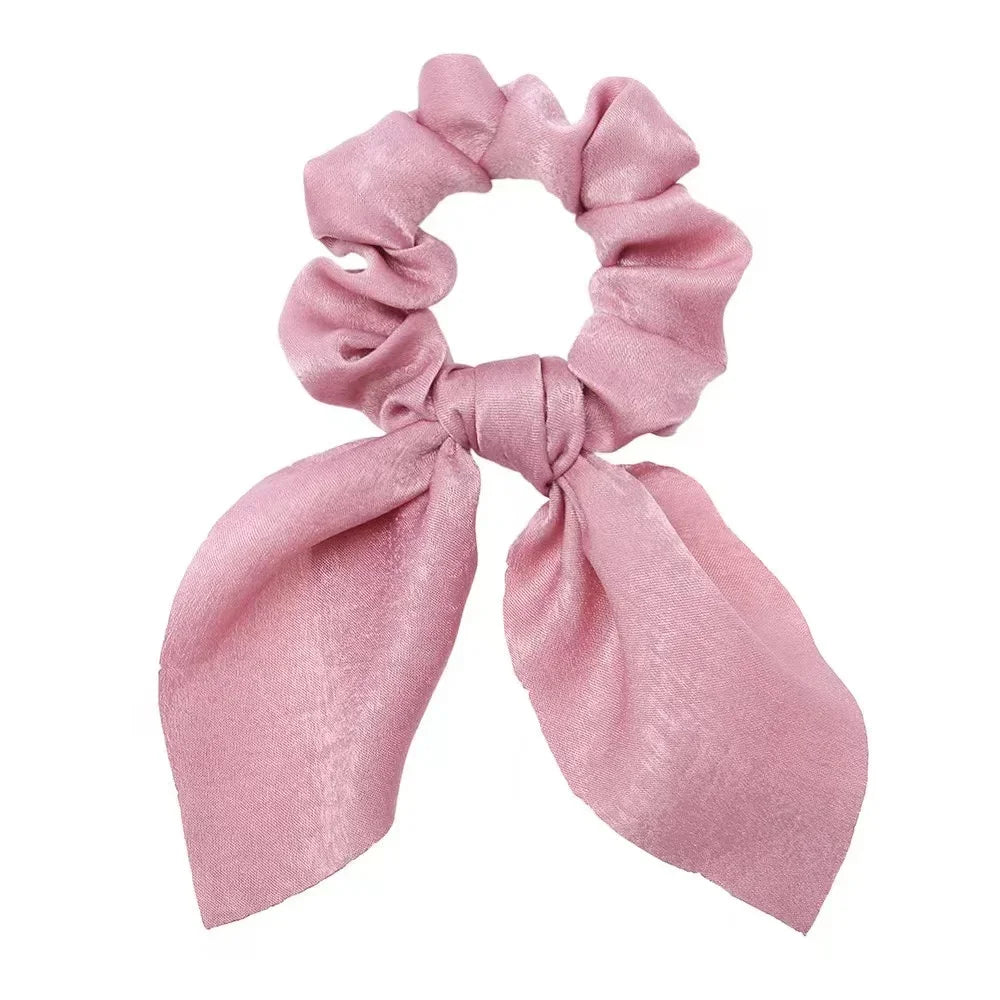 Bow Scrunchies - Piña Colada