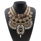 Large Collar Bohemian Vintage - Piña Colada
