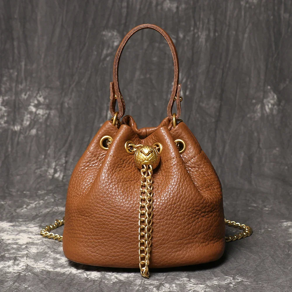 Handbag Genuine Leather - Piña Colada