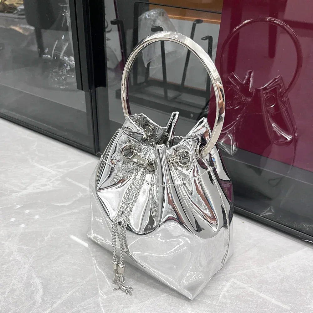 Evening clutch Bag Bucket - Piña Colada