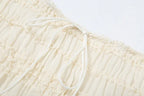 Backless Halter Sheath Dress – Knee-Length Streetwear Style - Piña Colada