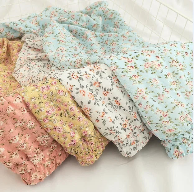 Floral Half Skirt Women's High Waist - Piña Colada